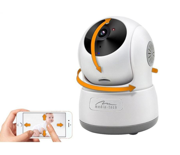 MEDIA-TECH CLOUD SECURECAM OBROTOWA MT4097 - 1380656 - zdjęcie 3